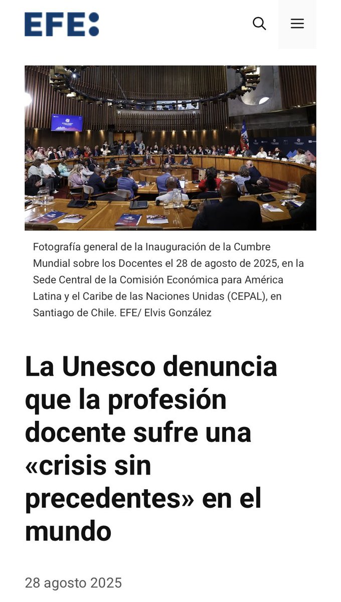 A mí lo que no me cuadra es cómo la UNESCO dice que la docencia sufre una “crisis sin precedentes” si es una profesión idílica y maravillosa con tropecientos meses de vacaciones, tardes libres y vida muy cómoda. Se han debido de equivocar, no lo entiendo 😏😏