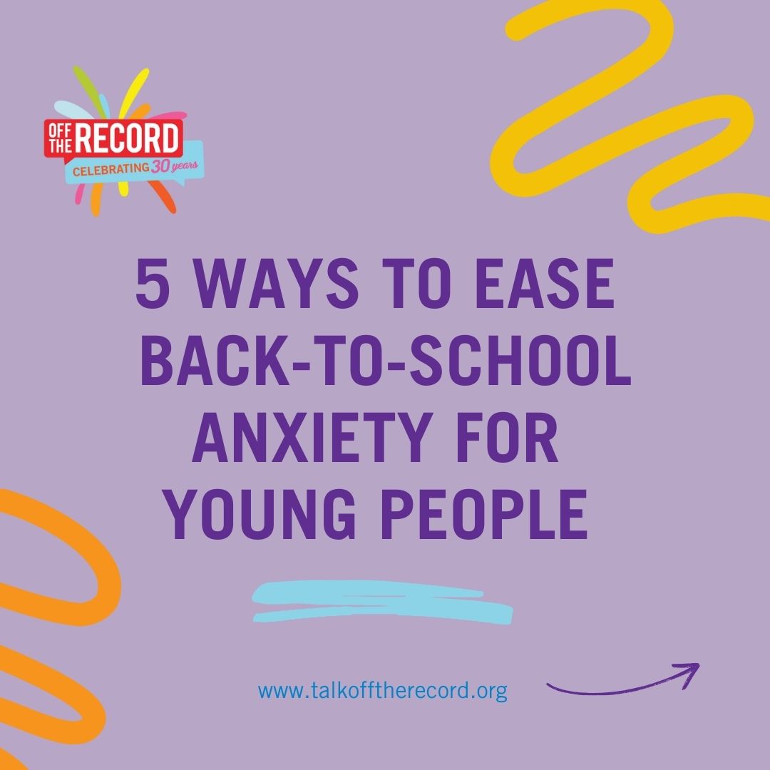 Off the Record Youth Counselling tweet media