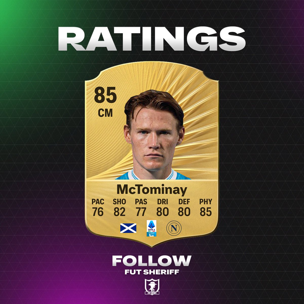 FutSheriff's tweet photo. 🚨MCTOMINAY OFFICIAL CARD🔥

Higher or Lower?👇🏻 https://t.co/VjX3o5D3bS