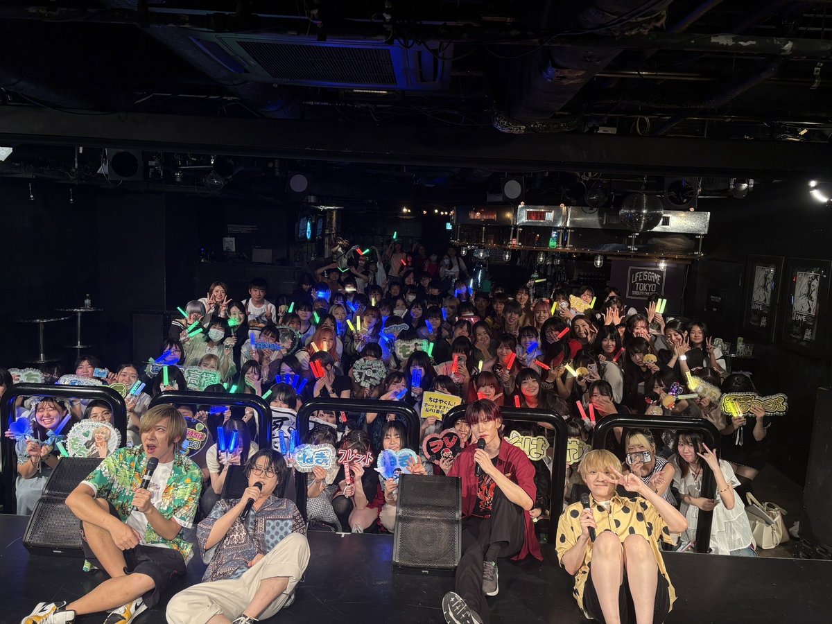 あるてぃめっとよにん！
【夏のサイクロン2025 in 大阪&amp;東京】
ありがとうございました！

今後も動画投稿とライブ活動共に盛り上げていくぞー！
次回に向けて、みんながライブでして欲しいこと、リクエストがあったら教えてね！