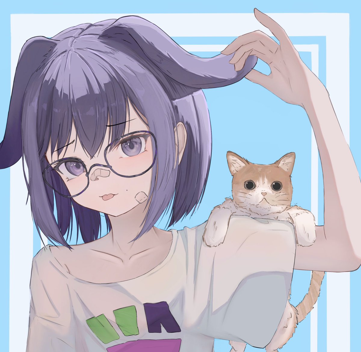 ケモ耳
#ずとまよファンアート　#ZUTOMAYO_CARD #イラスト