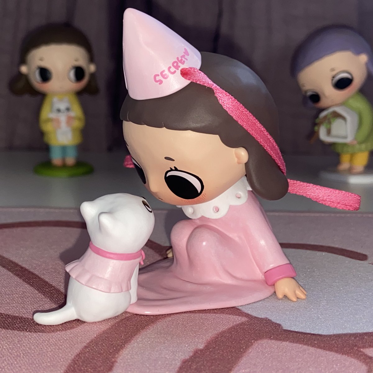 deadmanrunnins's tweet image. nyota figures secured + i got the wisteria one i wanted😁😁😁😁