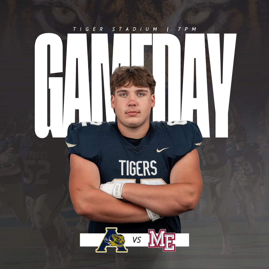 tigersarlington's tweet photo. 🚨‼️ GAME DAY ‼️🚨

🆚 Memphis East Mustangs
📍 Arlington High School 
🏟️ Tiger Stadium 
⏰ 7pm 
🎟️ $10

🐅🏈 SCHOOL SPIRIT THEME 🏈🐅

#playfortheA https://t.co/mYE86Ztjbt