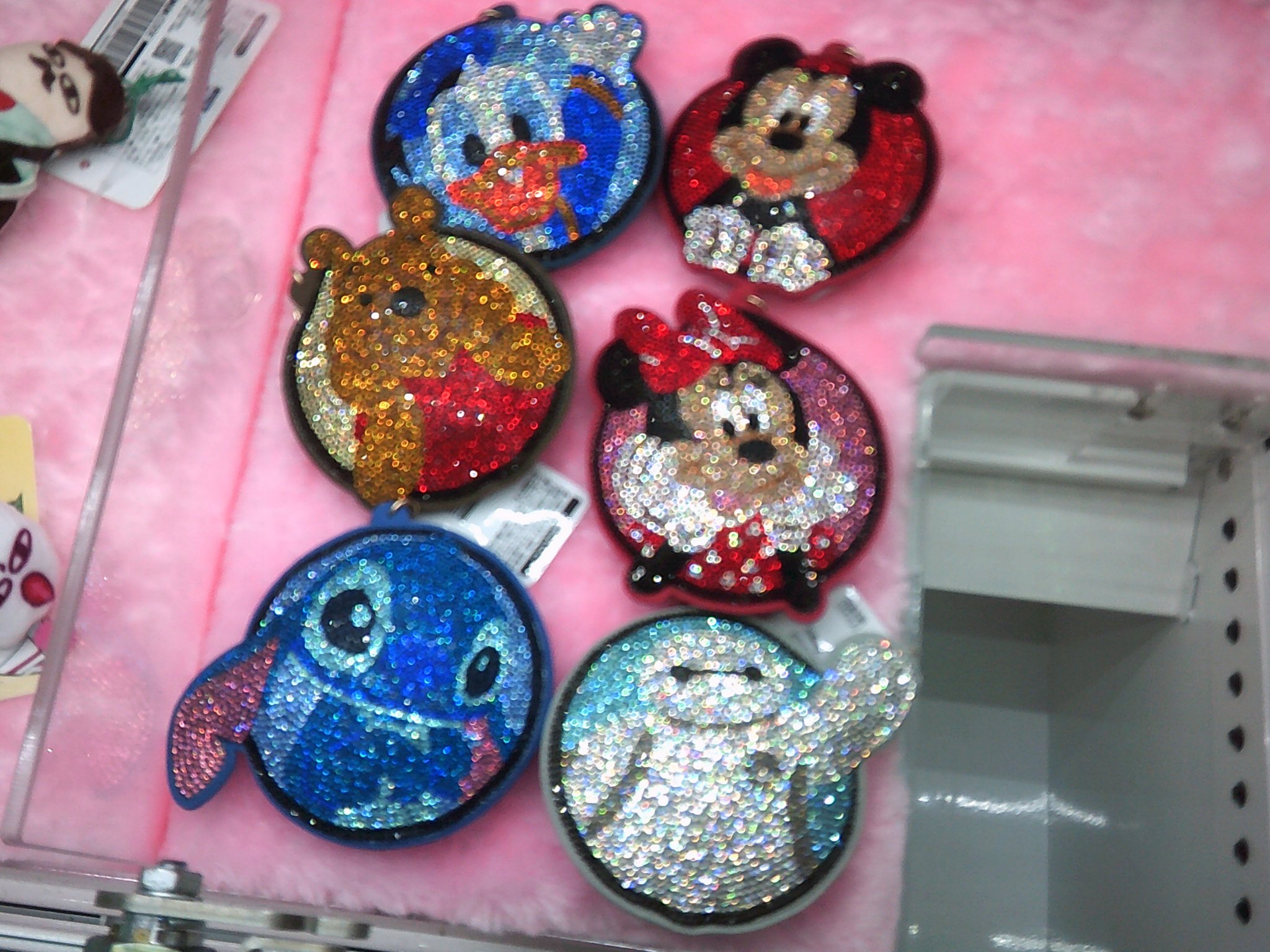 ディズニー ラインストーンマスコット ラウンドワン限定