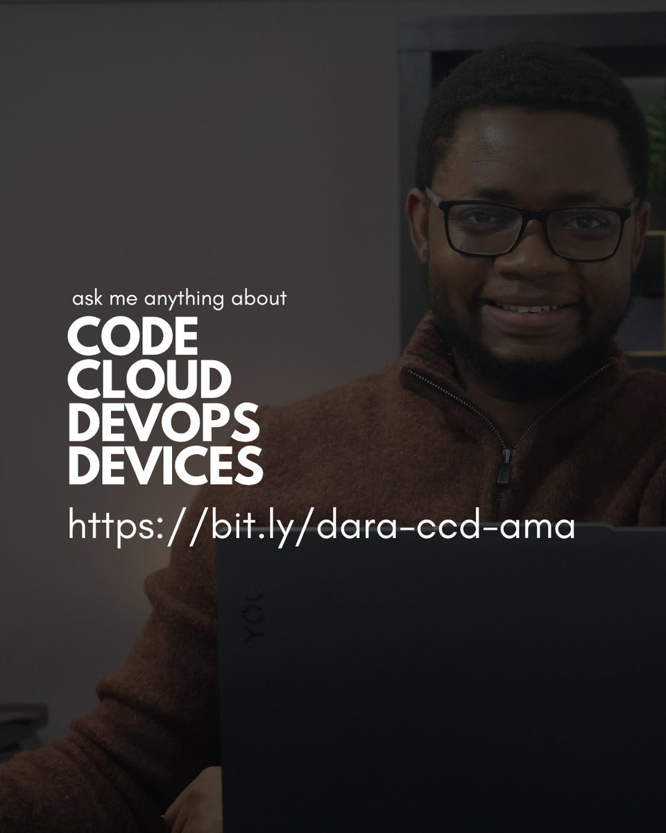 DaraOladapo's tweet image. Got tech questions? Ask me anything! 🤔 Devices too? Let’s talk. #TechTalks bit.ly/dara-ccd-ama
