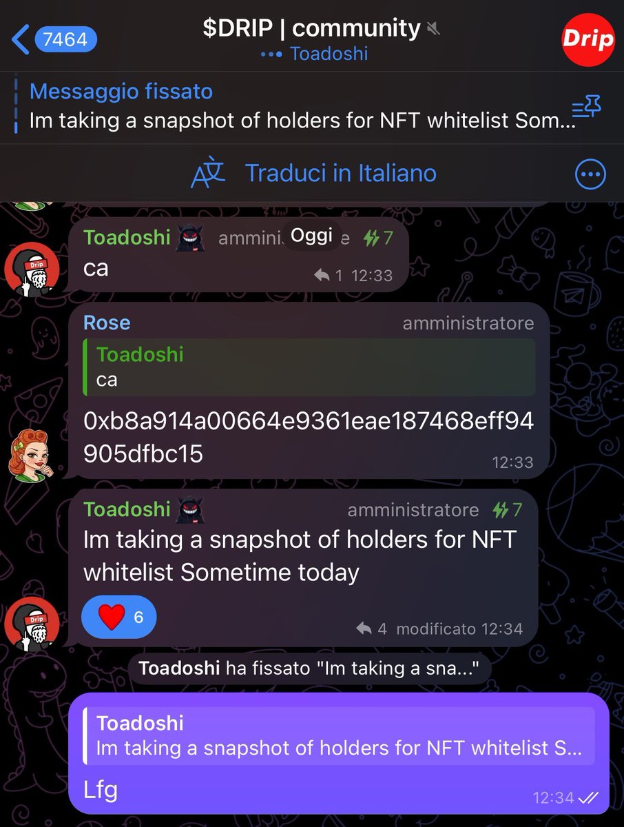 DRIP NFT's coming! Gotta say, they are fucking fire! 
For the whitelist you need to hold $Drip, it doesn't have to be much. Let's get it! 

#Eth culture at it's finest.