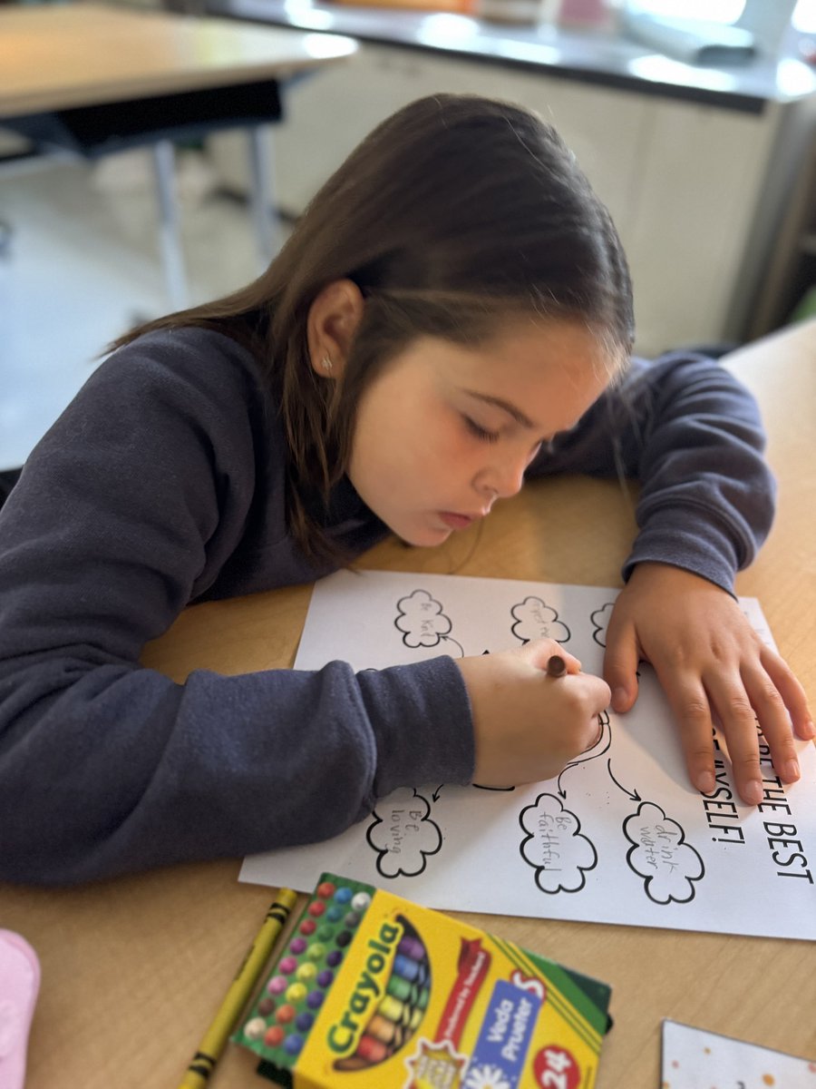 This week we read the book, "Why am I here?" by Matthew Kelly and discovered ways we can be the best version of ourselves this year! ❤️