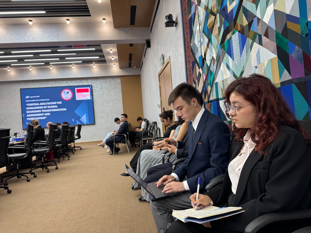 The International Institute for Central Asia (@iicaintashkent) on Twitter photo 🇺🇿 <a href="/IICAinTashkent/">The International Institute for Central Asia</a> took part in the UWED intl. conf. “Central Asia Facing the Challenges of Global Economic Transformation”, co-organized with Rosa Luxemburg Stiftung on Aug 26.
🔗 iica.uz/oz/event/moxi-… 🇺🇿 <a href="/IICAinTashkent/">The International Institute for Central Asia</a> took part in the UWED intl. conf. “Central Asia Facing the Challenges of Global Economic Transformation”, co-organized with Rosa Luxemburg Stiftung on Aug 26.
🔗 iica.uz/oz/event/moxi-…