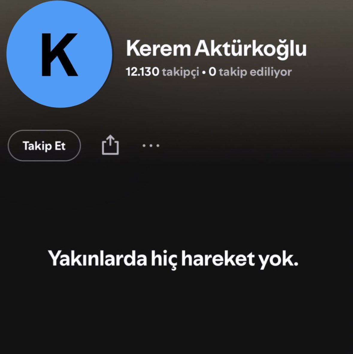 Kerem Aktürkoğlu, Spotify hesabında Galatasaray ile ilgili yaptığı playlistleri gizliye aldı ve profil fotoğrafını değiştirdi.