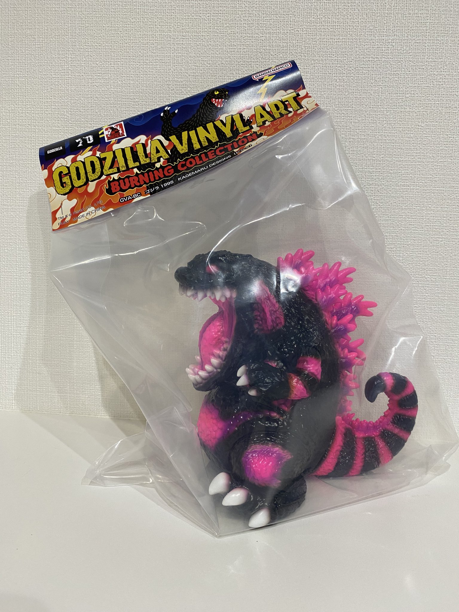 GVA-BC ゴジラ1995 KAGEMARU DESIGNS ピンク 2次受注 2025年10月発送】GVA-BC ゴジラ1995 KAGEMARU DESIGNS