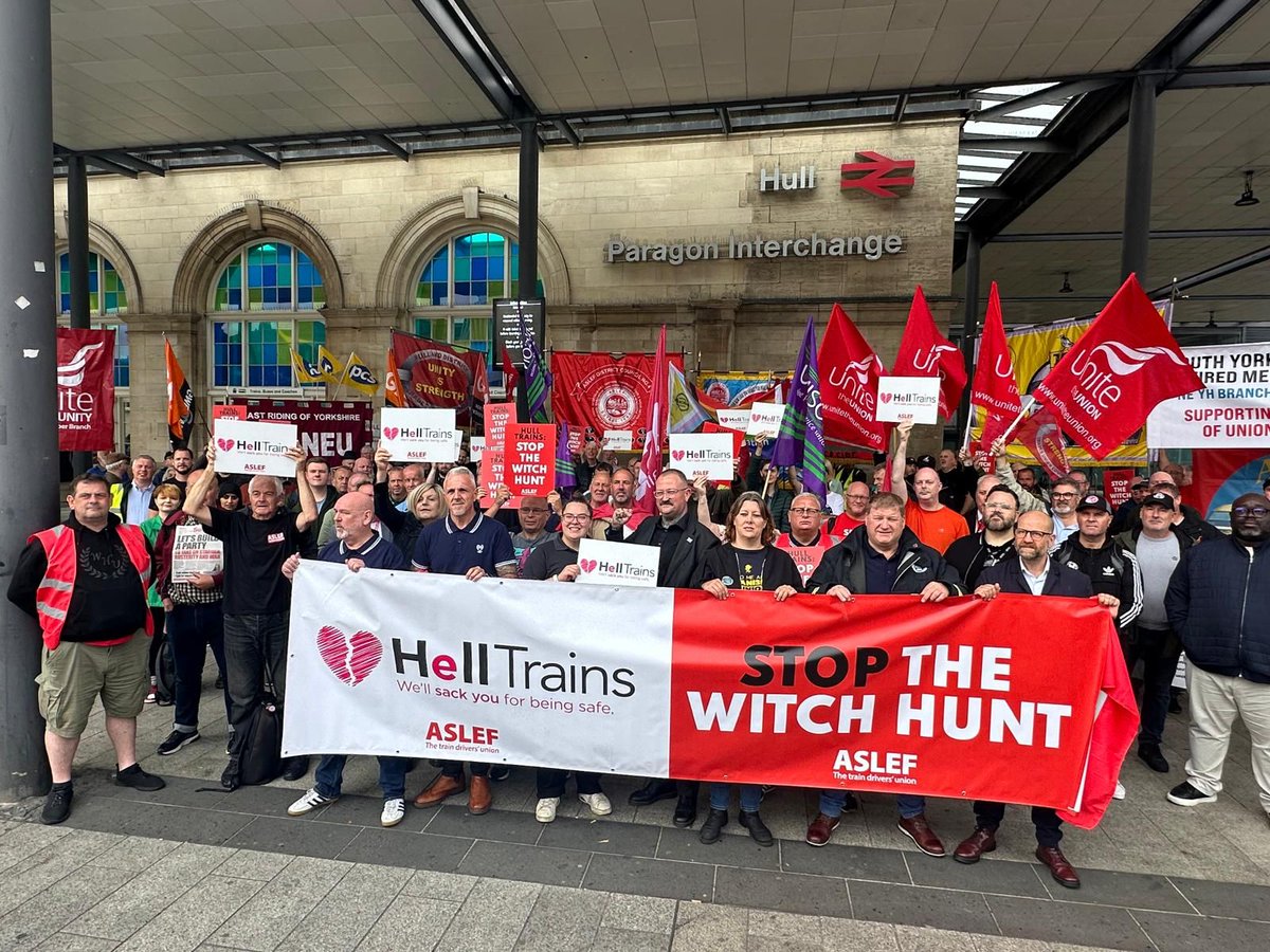 ASLEF tweet media