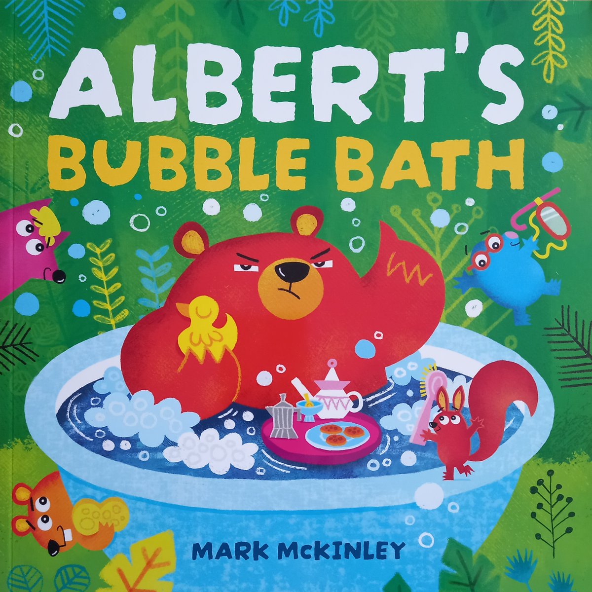 Jane Sandell (@seasidereader) on Twitter photo Albert is a VERY grumpy bear. There aren't many things he likes (not picnics or fishing and DEFINITELY not ukeleles) but he does love a bubble bath. But so does everyone else in the forest. How is going to keep it to himself? #MarkMcKinley <a href="/OxfordChildrens/">Oxford Children's Books</a> Albert is a VERY grumpy bear. There aren't many things he likes (not picnics or fishing and DEFINITELY not ukeleles) but he does love a bubble bath. But so does everyone else in the forest. How is going to keep it to himself? #MarkMcKinley <a href="/OxfordChildrens/">Oxford Children's Books</a>
