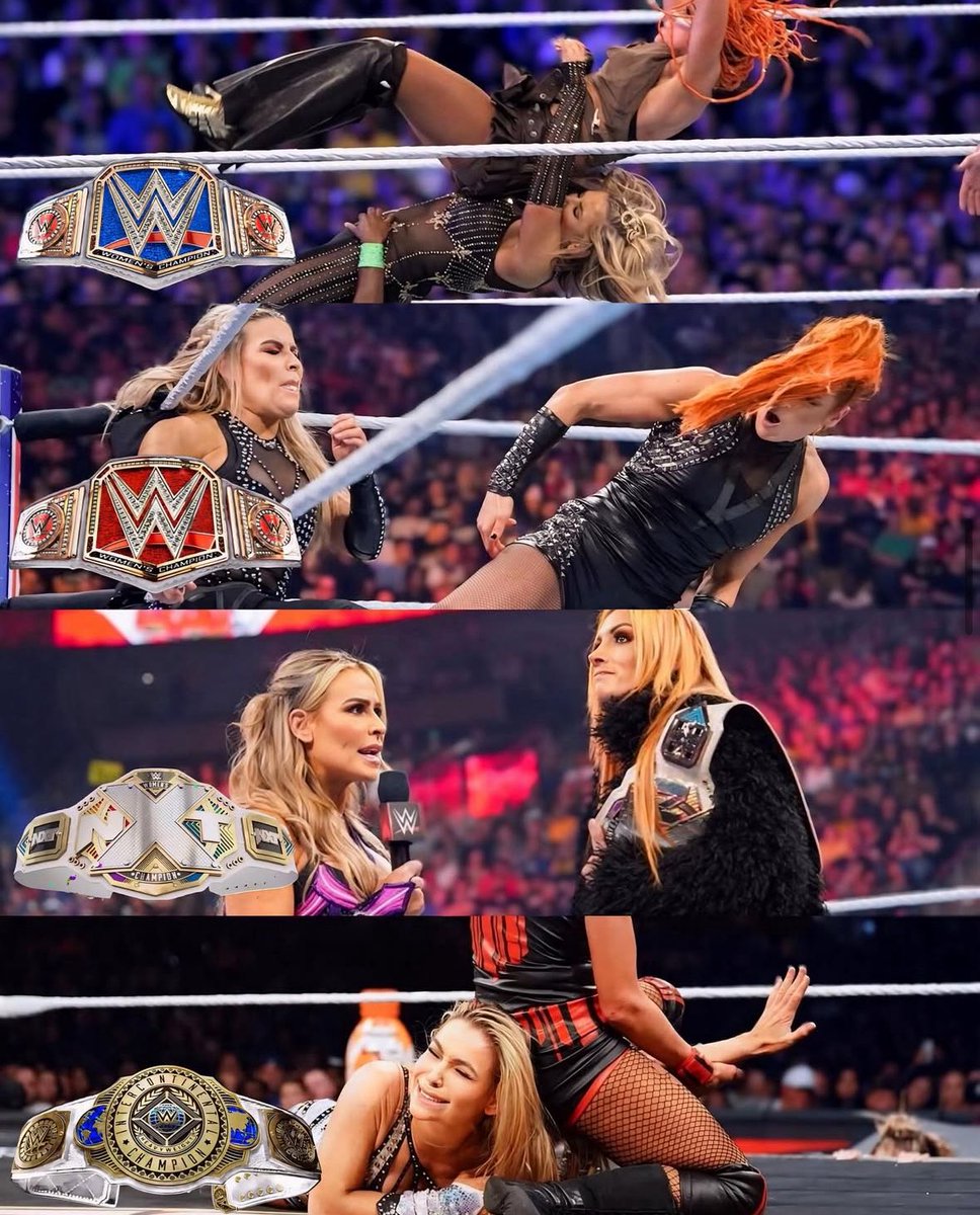 lipscomb_tivon's tweet photo. Natalya was in 4 Different Championship matches against Charlotte and Becky
.
1. NXT Women’s Champion
2. Divas Championship
3. Raw Women’s Championship
4. Smackdown women’s championship
5. Intercontinental Championship
@NatbyNature #TheBoat https://t.co/wSACIPqP6g