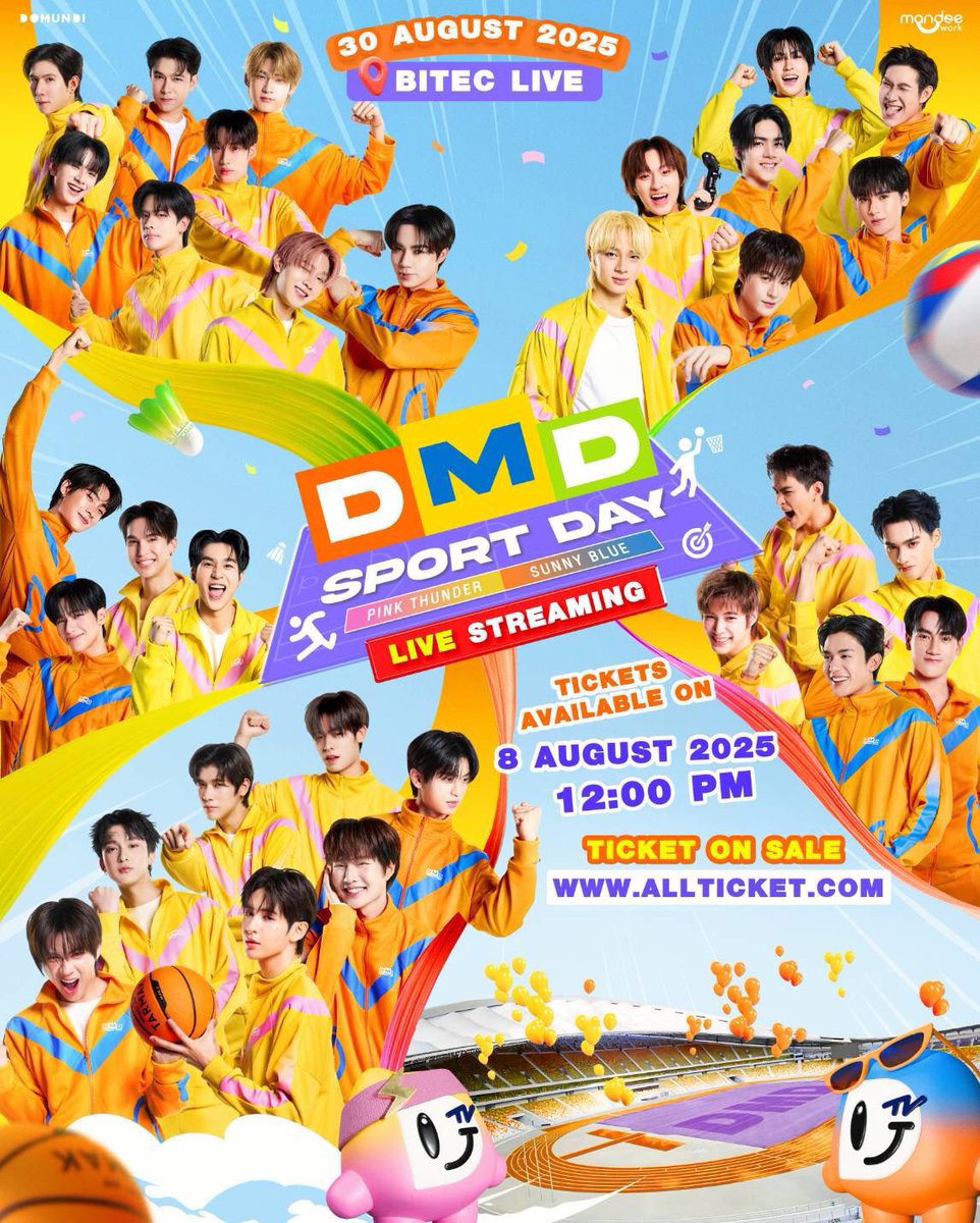 มีบัตรกีฬาสี ราคา 2500 มาแจก 3 ใบ ค่ะ 
เพียงรีทวิต โพสนี้ค่ะ
#DMDSPORTDAY 
ประกาศผลวันนี้ตอน 2 ทุ่มค่ะ
นัดรับหน้างานพรุ่งนี้ช่วงเที่ยงๆคับ