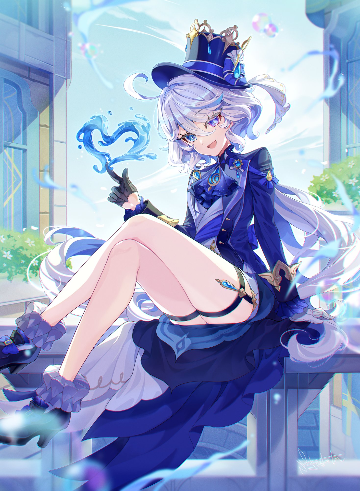 原神 hoyoverse cafe 特典 フリーナ フリーナ》原神 FES タオバオ特典 色紙 公式正規品 - メルカリ