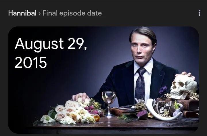 Hannibal ended 10 years ago on this day