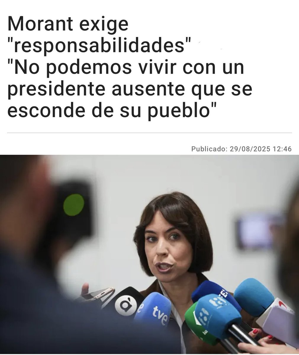 Oye <a href="/sanchezcastejon/">Pedro Sánchez</a> 
Tu ministra <a href="/DianaMorantR/">Diana Morant</a> tiene un mensaje para ti.