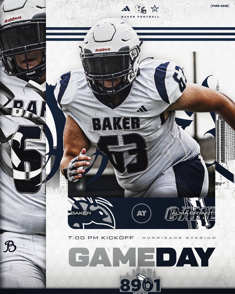 BakerHSFootball's tweet photo. Game Day | 🆚 Alma Bryant
📍 Irvington, AL | Hurricane Stadium https://t.co/SfyqUXOxLb