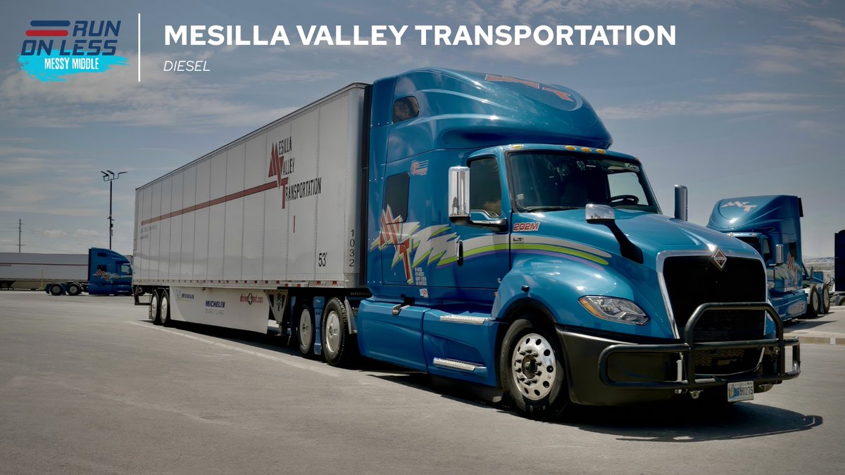 NACFE_Freight's tweet image. .@mesillatrans has a long history with fuel economy and in this year&apos;s @RunOnLess – Messy Middle, they&apos;ll be operating an @IntrnationalMtr LTE equipped with a @Cummins X15 diesel engine.

#MessyMiddle #RunOnLess

Watch the video: tinyurl.com/mrxpu9kp