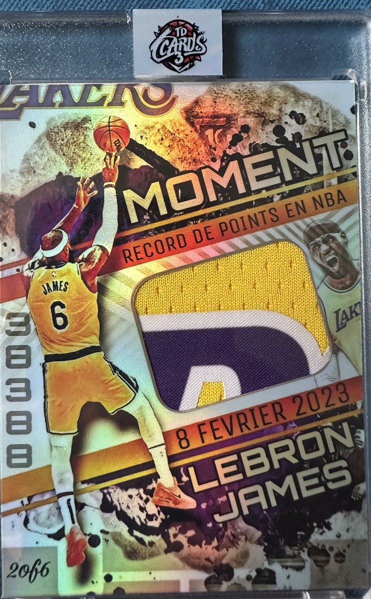 coachjay75's tweet photo. 🏀 Réception ce jour de 2 cartes de @DelambreT que je te trouve personnellement exceptionnelles ! Quel travail, un grand bravo à l’artiste ! Je ne suis pas un spécialiste mais quel kiffe quand j’ai ouvert le colis, je n’en revenais pas ! Très bien protégé en plus 👌#sportscards https://t.co/F0Pii4Br8A