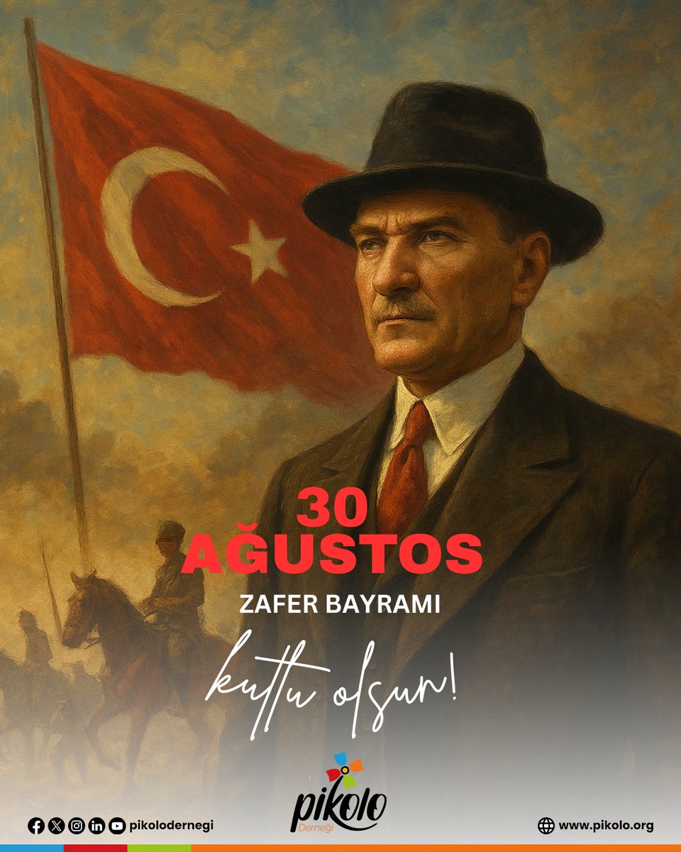 pikolodernegi's tweet image. 30 Ağustos Zafer Bayramı kutlu olsun! 🇹🇷

Happy Victory Day, August 30! 🇹🇷