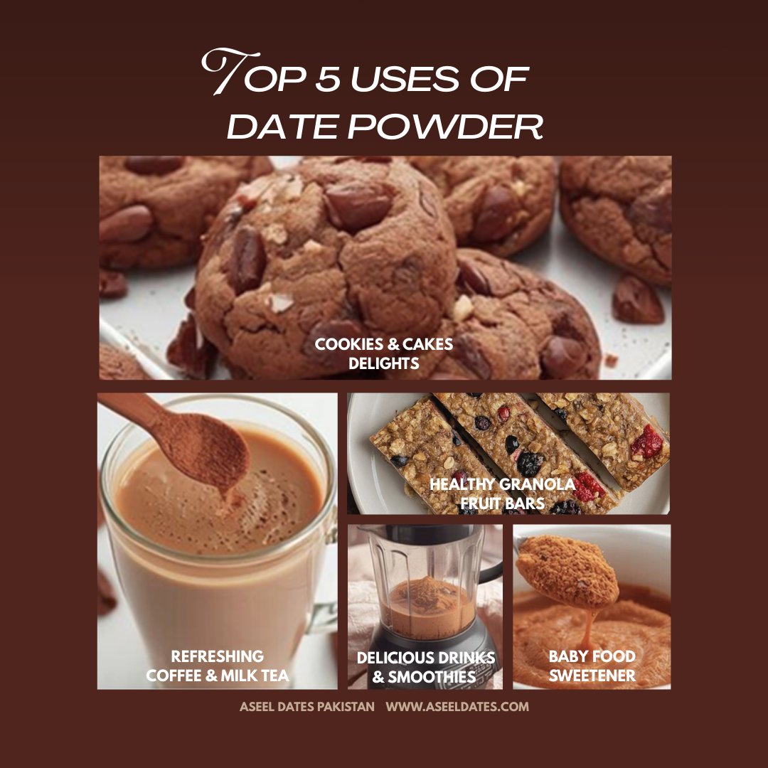aseeldates's tweet photo. Top 5 Uses of Date Powder
#datepowder #datesugar #khajoorpowder

https://t.co/nVbEvqVu5d https://t.co/8S7GdkV6JV