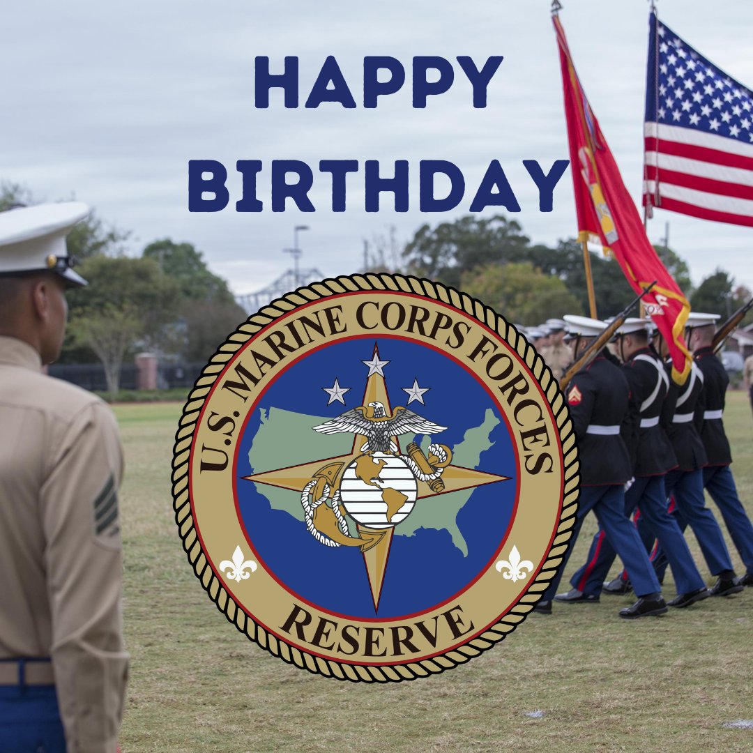 RCTAASupport's tweet image. Happy Birthday, Marine Corps Forces Reserve! Thank you for supporting our Marines and defending our country with strength, courage, and dignity since 1916.