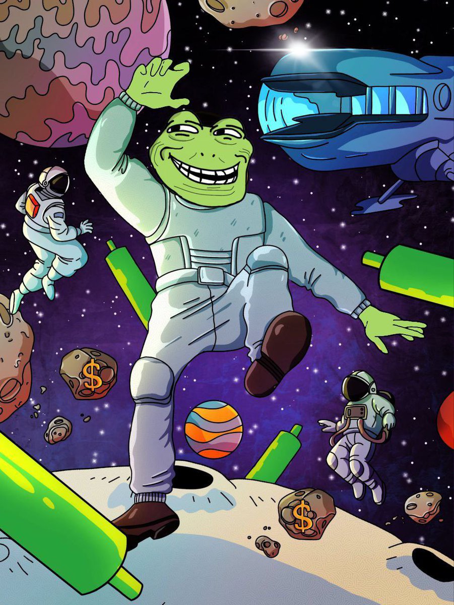 It’s Time for a Space Trip! $TROG, come and join us! 

Ca: 4Zvie9hYS8b8WQZWxHETDS23DSoCMBNQA19jT4hmpump

#TROG #TROLL