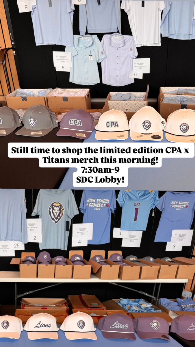 New CPA merch this morning!!!