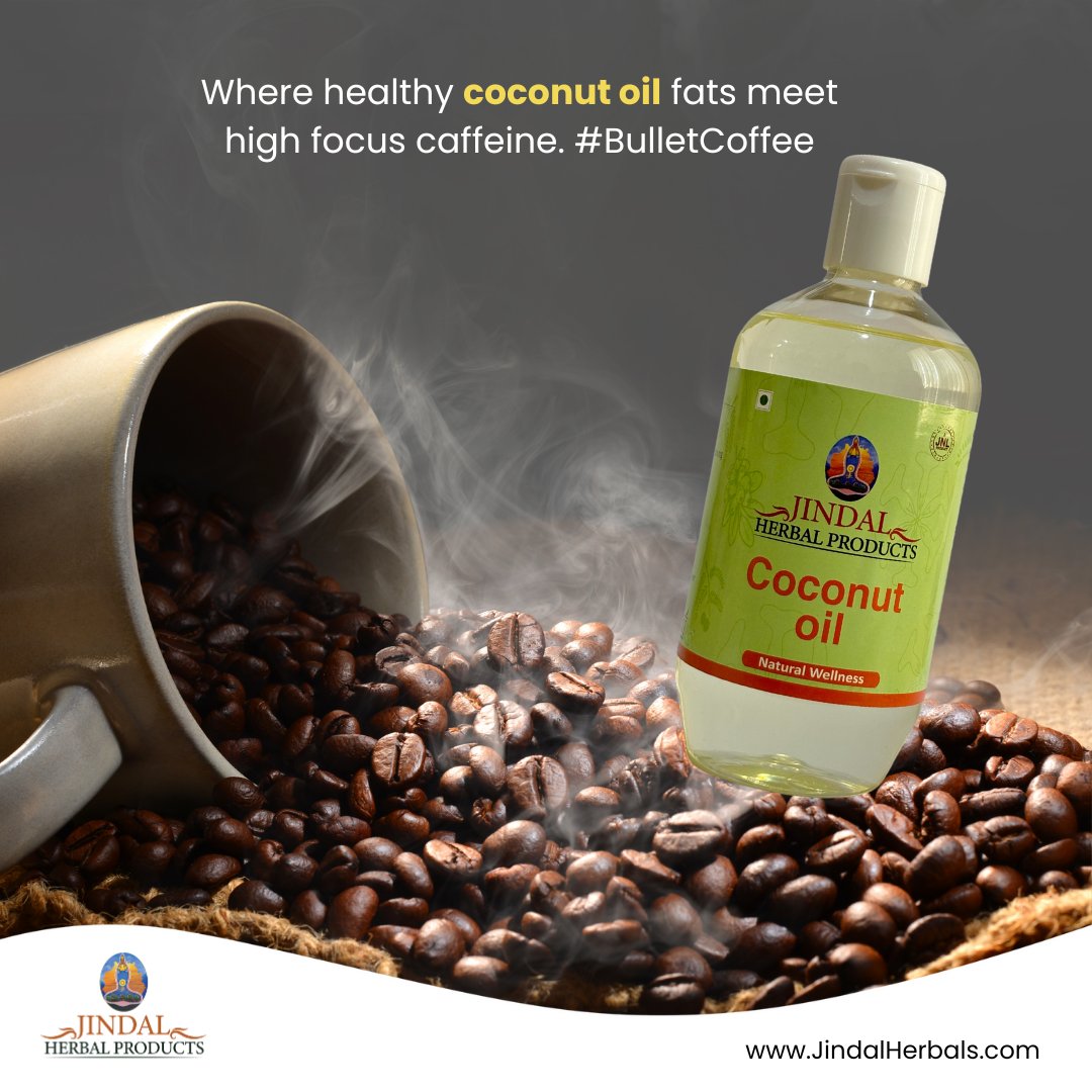 JindalHerbals's tweet image. A smarter brew with coconut oil and cocoa for an indulgent taste. This rich, energizing coffee combines healthy fats and caffeine to boost focus.​
.
.
Order Now:  jindalherbals.com/products/cocon…
#JindalHerbals #CoconutOil #BulletCoffee #NaturalEnergy #HealthyFats #FocusFuel