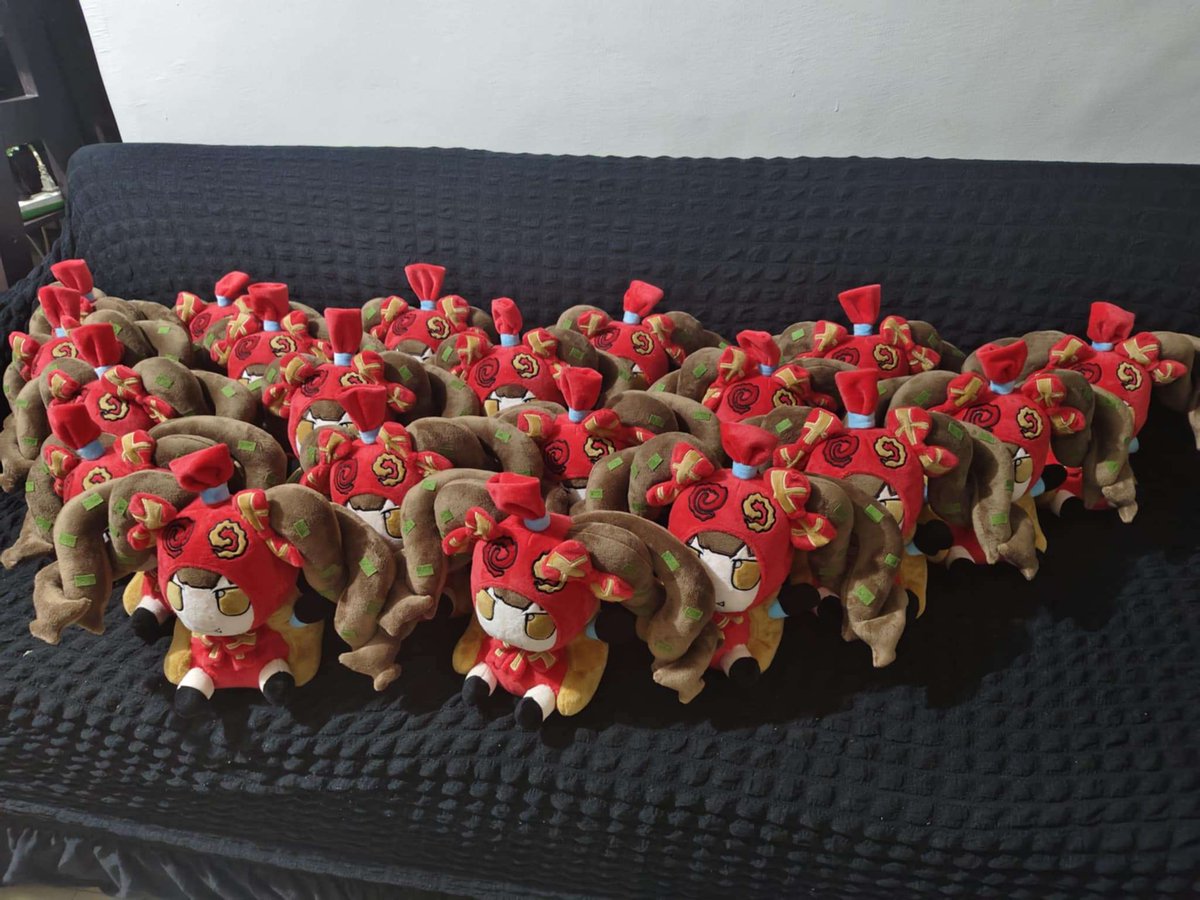 The Sawa plushies have just finished Production!

Still waiting on this whole US customs thing to be figured out before they get shipped to the US...