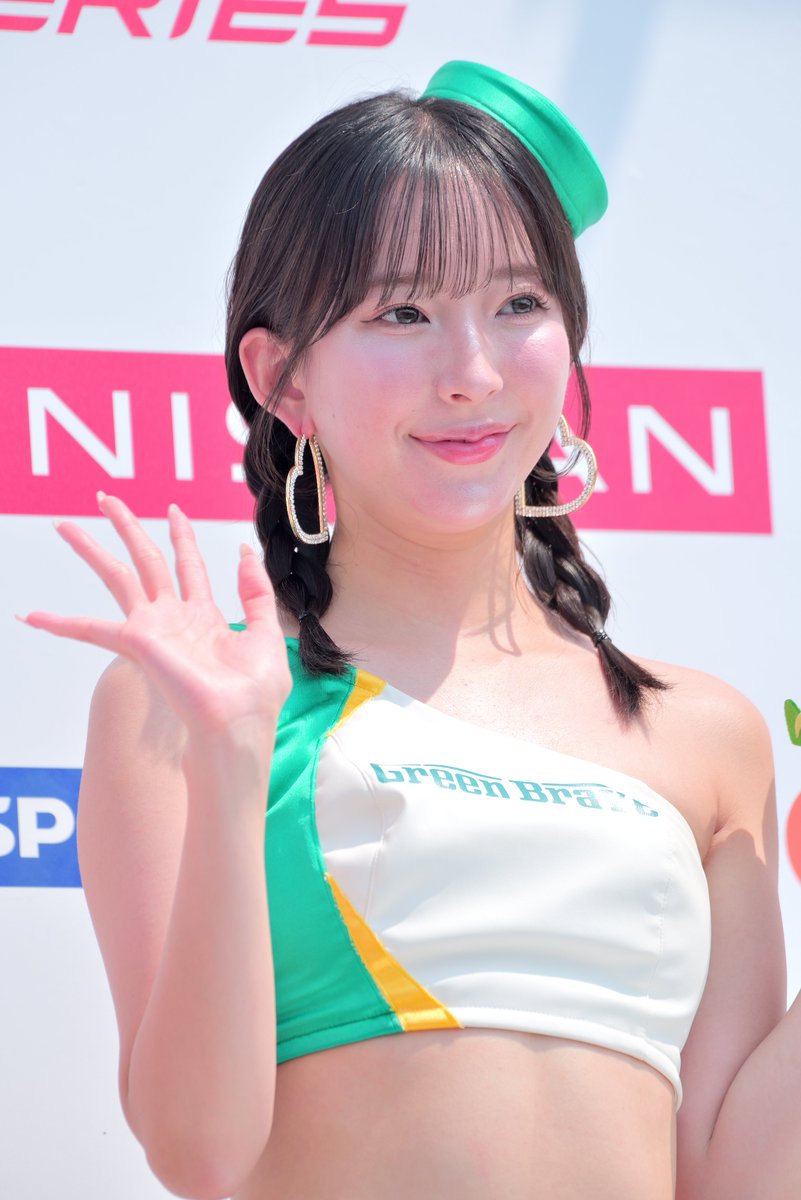 【 みさ】 SUPER GT Rd.7🐻 よろしくお願いします🏎️ #supergt #greenbrave