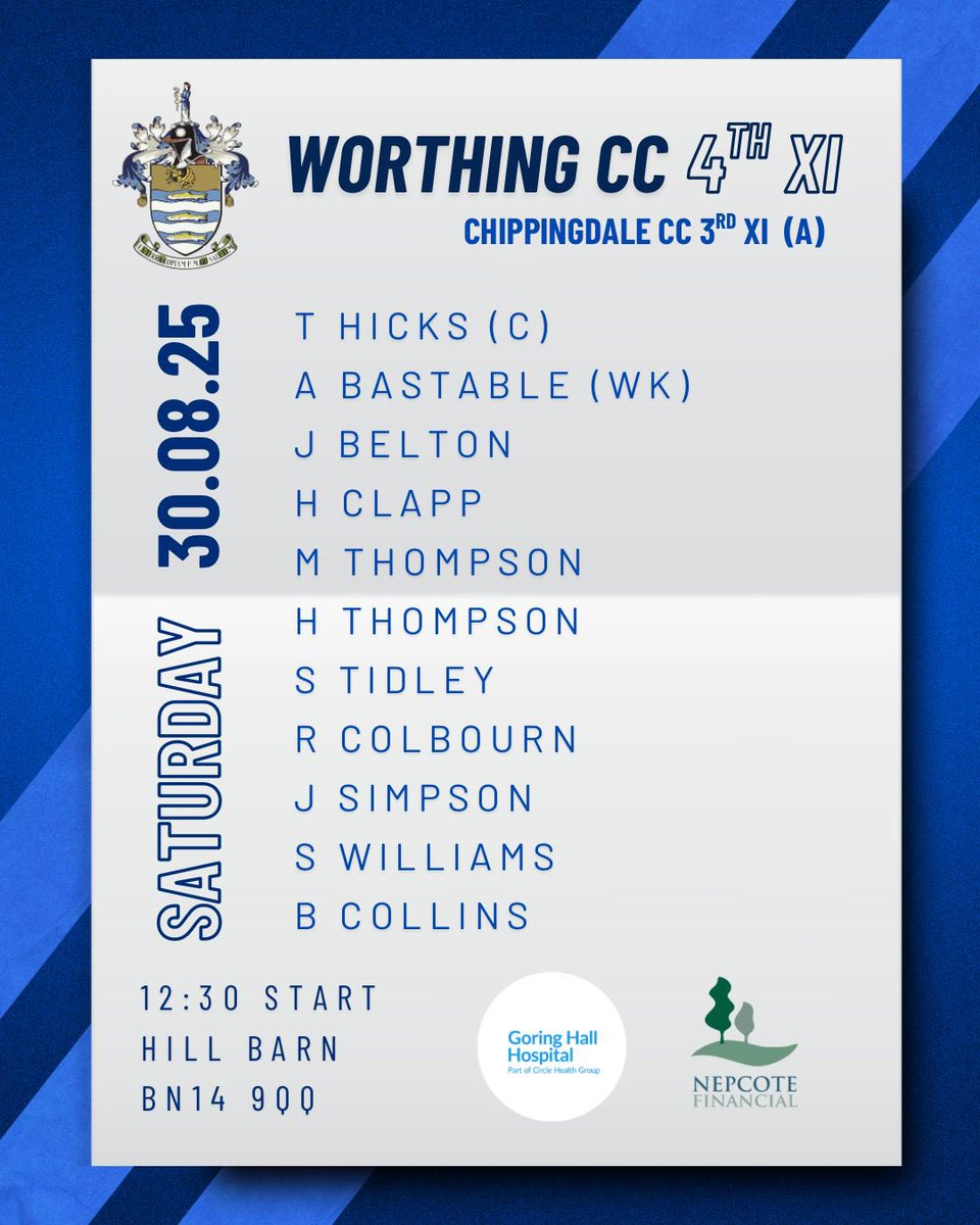Worthing CC tweet media