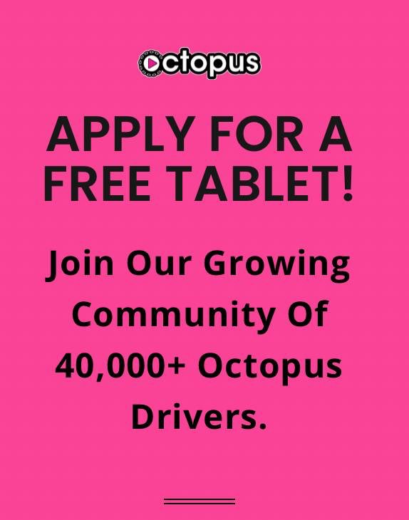 925stockman's tweet image. Great opportunity for all #rideshare #drivers to get a free tablet &amp;amp; make more tips &amp;amp; gain money from the tablet with free ads. Sign up &amp;amp; start receiving money for free, this is extra money which you will make above your rides.#octopus #free #uber #lyft  $UBER $UBRL $LYFT