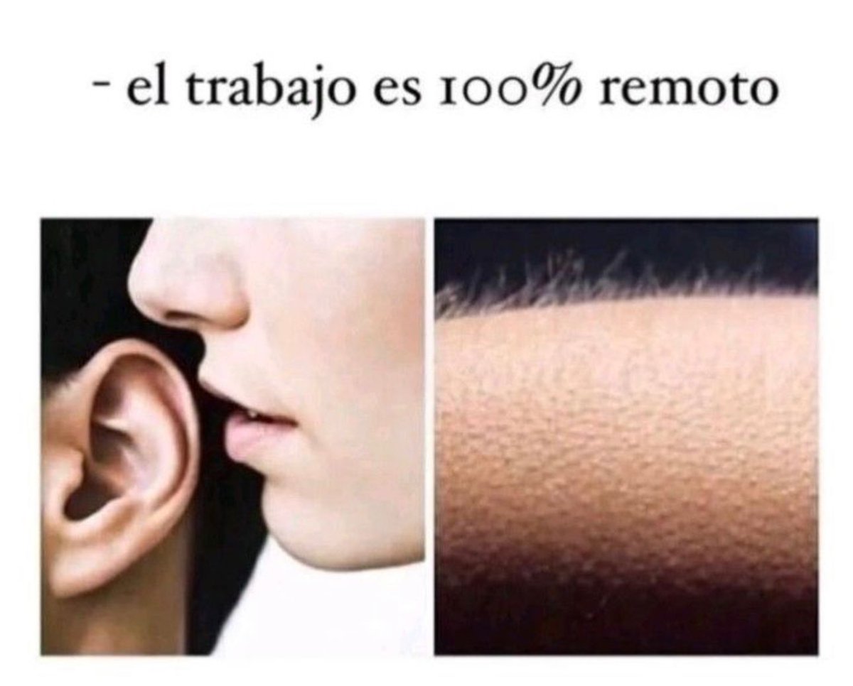 alvaro_chirou's tweet image. ¿Eres team remoto o presencial?
¿Qué prefieres en la oficina o en tu casa?
#TrabajoRemoto #Teletrabajo #HomeOffice #WFH #MemesTech #HumorTech #TrabajoRemoto #Teletrabajo #MemesTech #WFH #DevLife #TrabajoRemoto #HomeOffice #WFH #VidaDev #Programacion #Desarrolladores
#LatamTech…