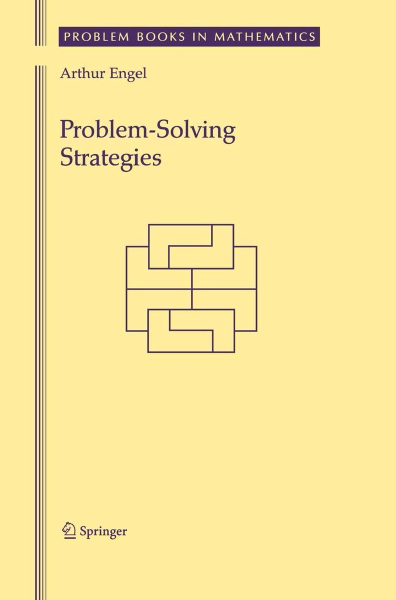 "Problem-Solving Strategies" by Arthur Engel 

One of the most popular books among students preparing for math competitions.  

archive.org/details/Proble…