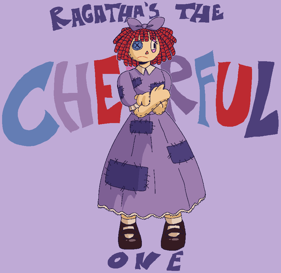 I'm the funny one! 

Keep thinking about how Jax was wrong about everyone's perceived archetypes vs. how they acted in episode 6

#tadc #TheAmazingDigitalCircus #jax #ragatha