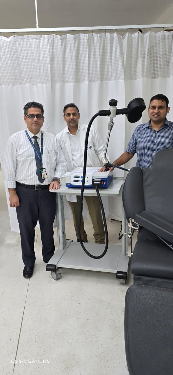 ✨ A new era in #Neurorehabilitation begins in #Delhi!

Max@Home has installed the cutting-edge MagPro R20+ by #MagVenture at Max Hospital, Saket—bringing new hope in:

🧠 Stroke Recovery
❤️ Mental Health
⚡ Neuro Care

#TMS #BrainHealth #HealthcareInnovation