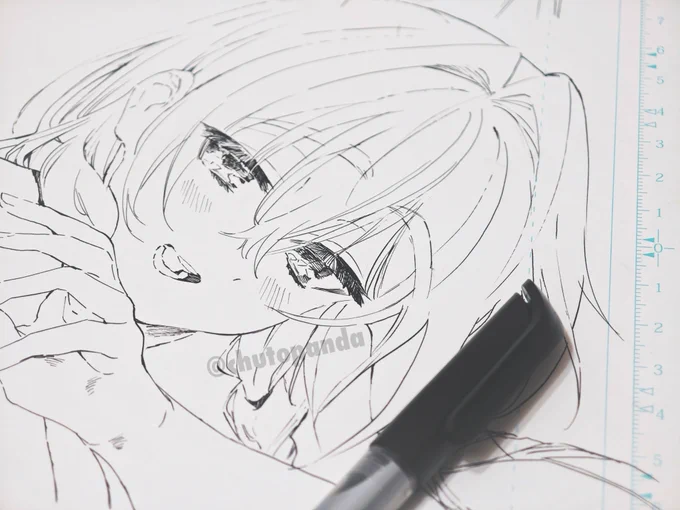 ティア原稿🖋️💨 