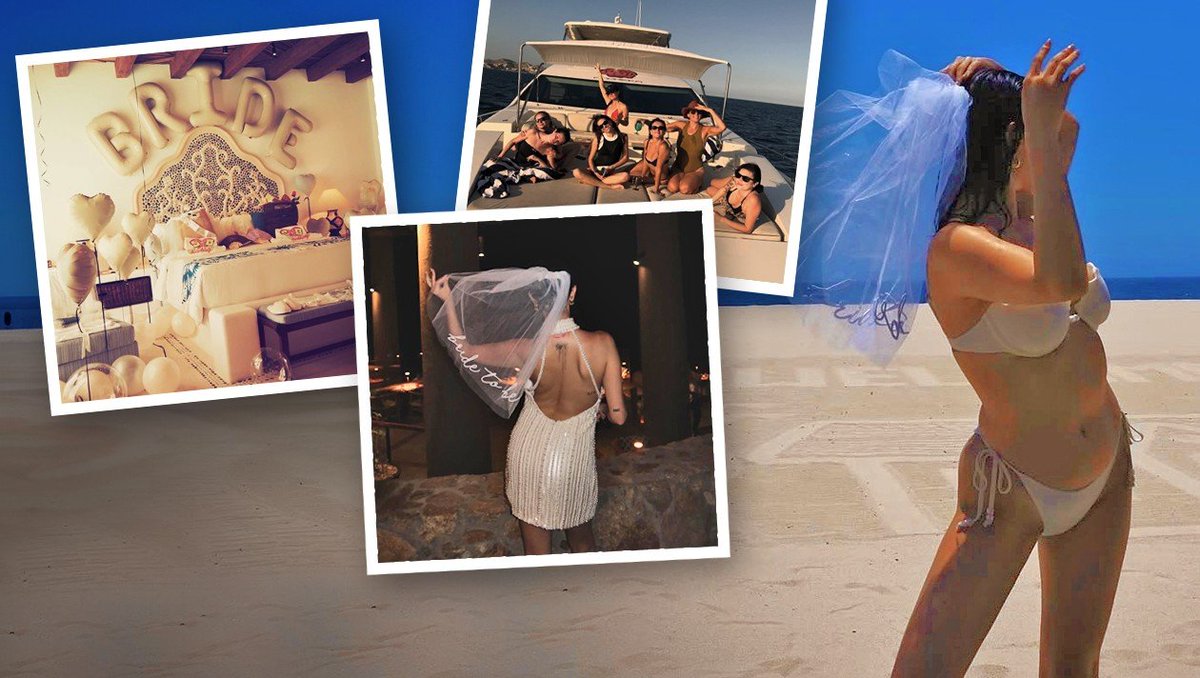 So heiß war Selena Gomez' Polter-Party: Die Sängerin und Schauspielerin hat  sich vergangenes Jahr mit dem Musikproduzenten Benny Blanco verlobt. Jetzt  verbrachte sie ihren Junggesellinnenabschied in Cabo San Lucas.  https://t.co/6v5gSZkEUI, image size:1200x678