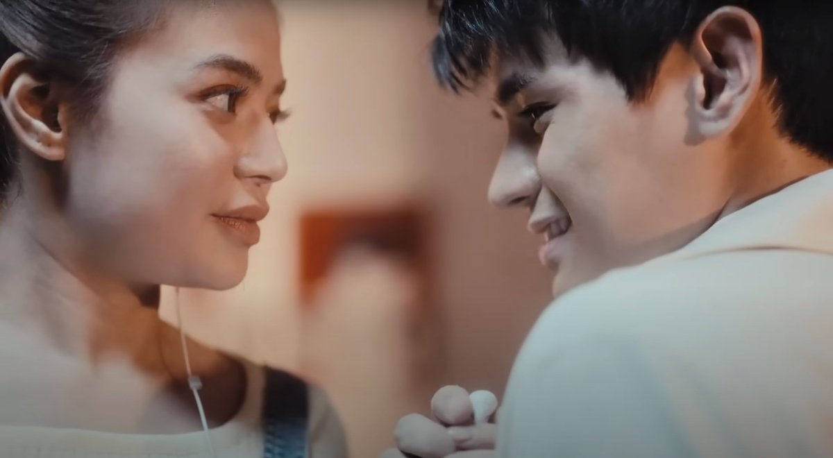 gmanews's tweet photo. OUR DUSTBIA 💛

The teaser for Dustin Yu and Bianca De Vera's first official project dropped on Friday, and fans are here for it.

On social media, Lily shared the trailer of their song Kinakabahan's music video, which opened with Dustin repeatedly saying "gusto kita" in various ways.

COURTESY: Lily Music/YouTube

Read more:
https://t.co/DqFWLMvq4n