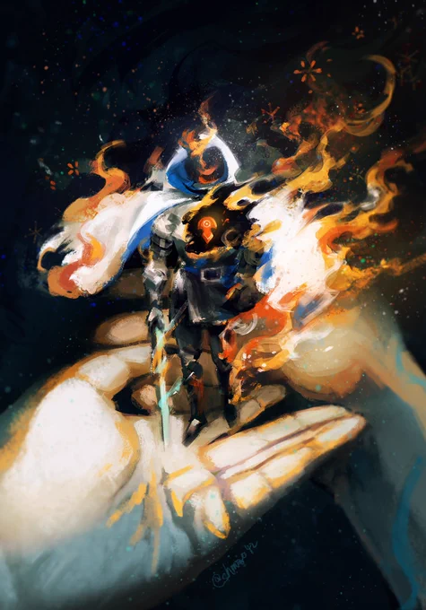 Forgot to say happy birthday to the tales of loss and fire and faith