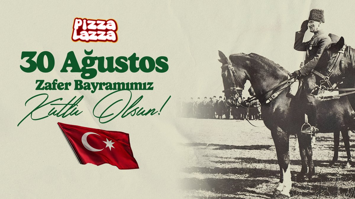 30 Ağustos Zafer Bayramı kutlu olsun.
Başta Gazi Mustafa Kemal Atatürk ve silah arkadaşları olmak üzere tüm kahramanlarımızı saygı ve minnetle anıyoruz. 🇹🇷