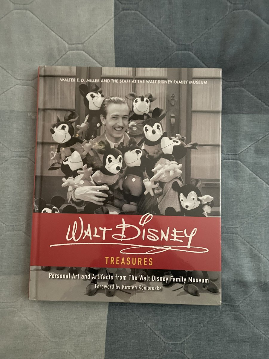 My Disney Stuff: Walt Disney Treasures: Personal Art and Artifacts from The Walt Disney Family Museum by Walter E. D. Miller and the Staff at The Walt Disney Family Museum

A fairly recent addition to my Disney library.