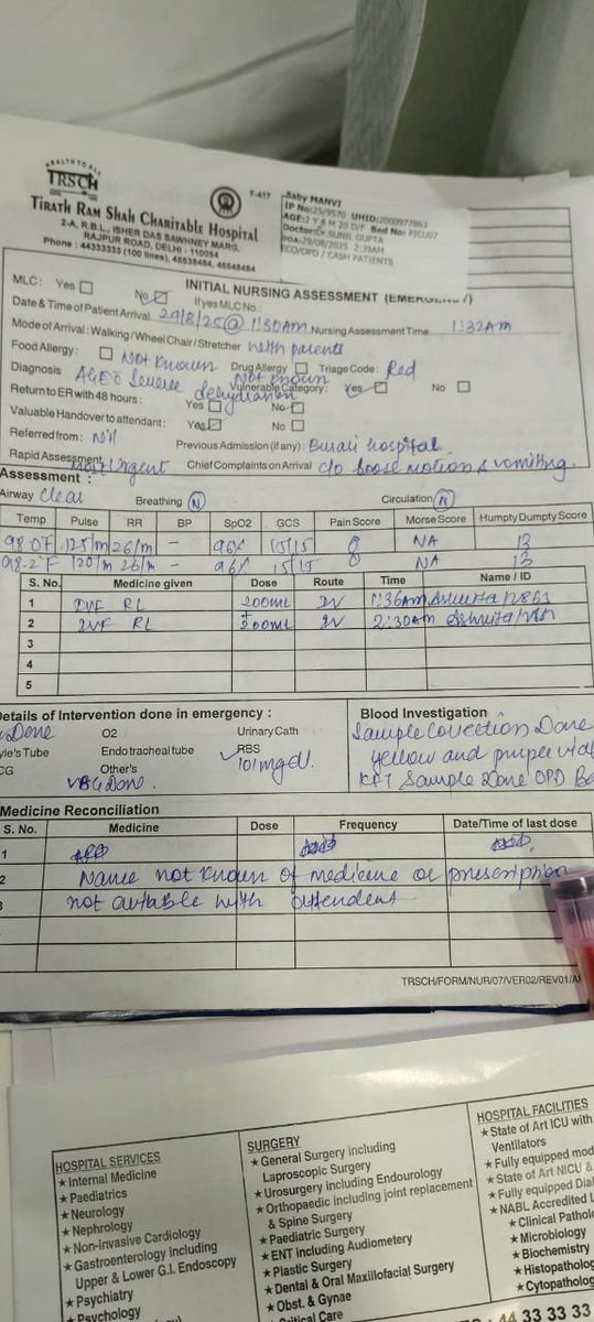 GautamK88173905's tweet photo. @Tirathramshah really appréciable very much thankful to the management of tirath ram shah charitable hospital delhi they proved that money is not #everthing for supporting Little Manvi @MinisterHealth1 @LtGovDelhi @gupta_rekha @CMODelhi @PiyushGoyal @HMOIndia https://t.co/mUqq8bkUa9
