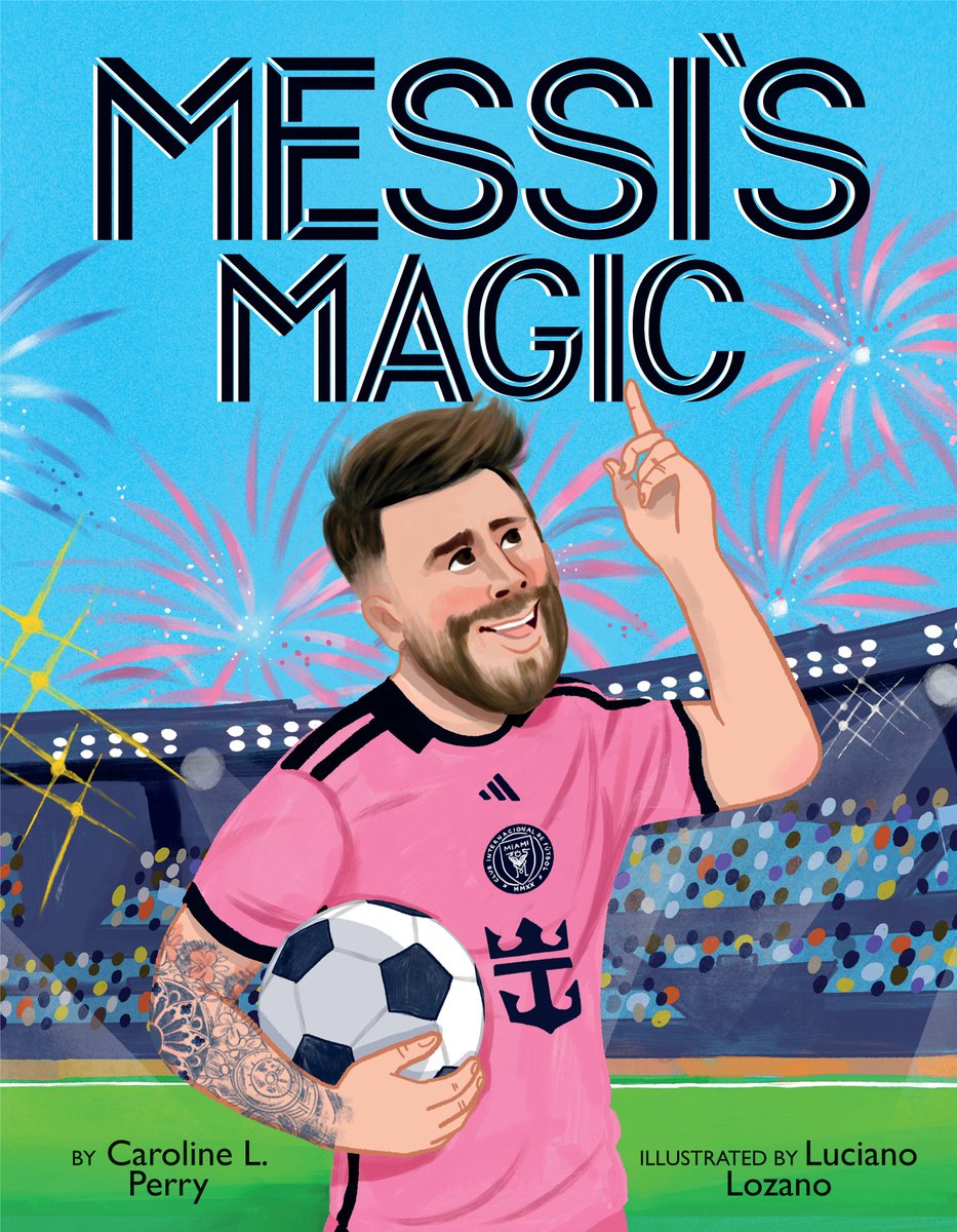 KIDLIT411's tweet photo. We are pleased to host a giveaway of the picture book MESSI'S MAGIC by @Caro_Perry, illustrated by Luciano Lozano (@Scholastic) out on Sept. 2. 

To enter, L + RP and confirm your entry in our Friday weekly update: https://t.co/ACx2CAxp7Q (+ more ways to win) https://t.co/U9ngE66q0z