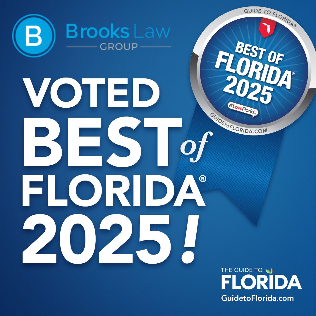 BrooksLawGroup's tweet photo. 🎉🏆 Big News! Brooks Law Group has been voted Guide to Florida’s Best of Florida 2025 for Personal Injury Firm! 🏆🎉
Thank you, Florida, for your trust & support. We’re honored to fight for justice & serve our communities every day. 💙⚖️
#BestOfFlorida #LooktoBrooks https://t.co/hECMJDgbwE