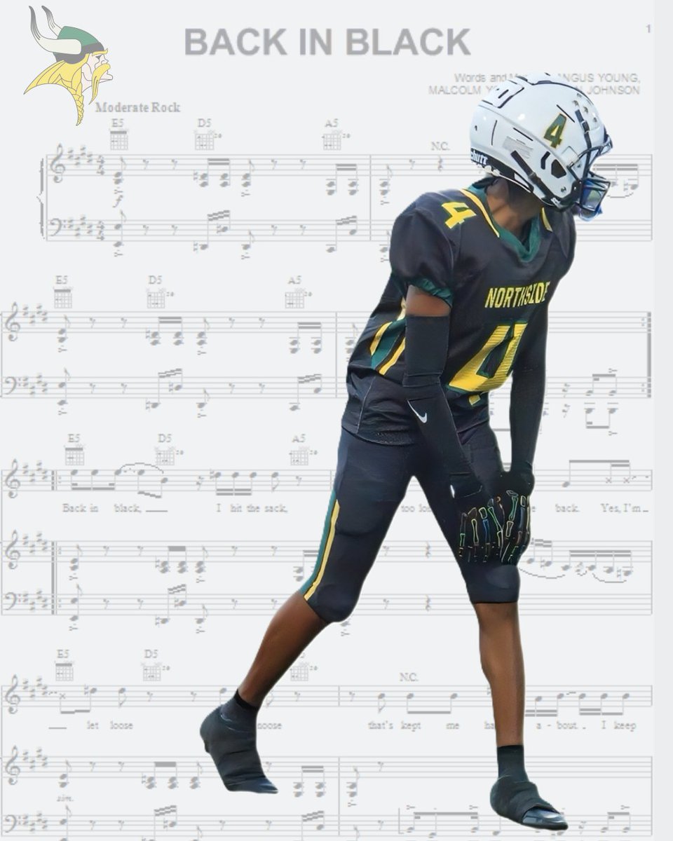 It’s finally here — Viking Football is BACK. The stands will be rocking, the energy unmatched, and the theme says it all: BACK IN BLACK.

Wear your black. Bring your voice. Pack the house.
Kickoff tonight — let’s start this season with a statement.

Viking Pride never fades.