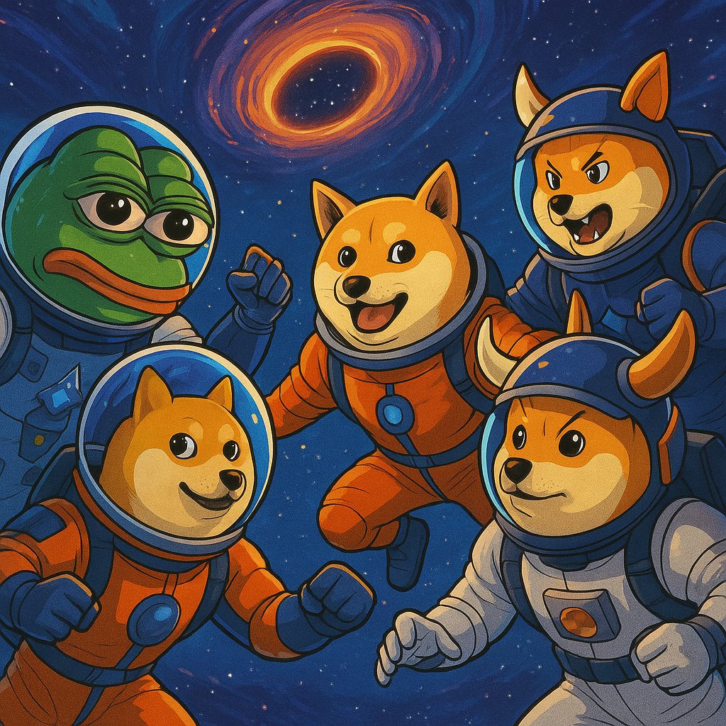 PEPESPACE1's tweet photo. Welcome to the Meme-Verse ππͺ
Different chains. Different worlds. One mission: HODL. ππβ
#GM #HODL #MemeVerse #CryptoMultiverse #ToTheMoon #Pepe #Doge #Shiba #Floki https://t.co/FbowmtmdWx