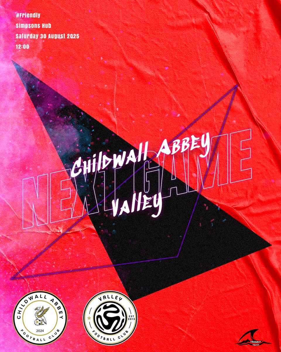ChildwalAbbeyFC's tweet photo. Two games this weekend for Childwall, both at Football at Simpson where we will be playing our home games this season.

12pm Kick Off will be the firsts, playing against Valley FC who will be competing in the prem division this season so we know it will be a tough game. https://t.co/yQbn0XFcbt